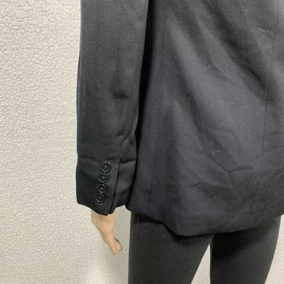 Lauren Ralph Lauren Women's Black Wool Blazer suit Jacket Sz 2p - Picture 6 of 9